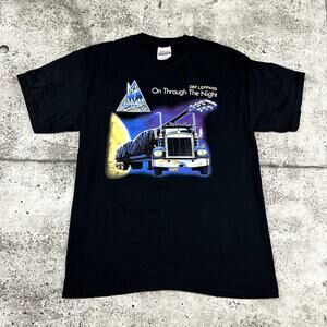 Def Leppard Shirt On Through The Night size Medium Y2K